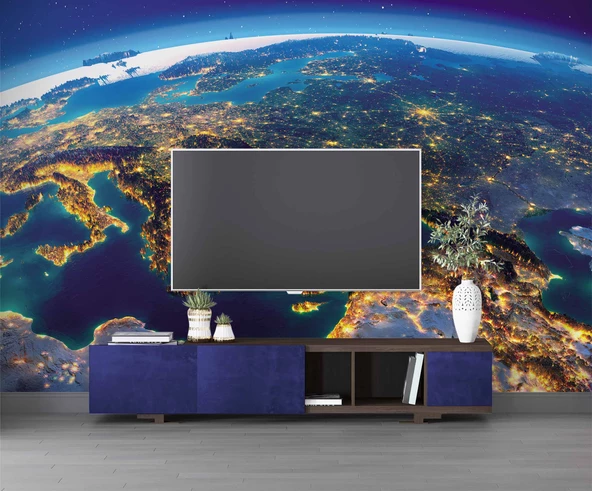 Uydu Çekimi Dünya Manzarası - Resim 3