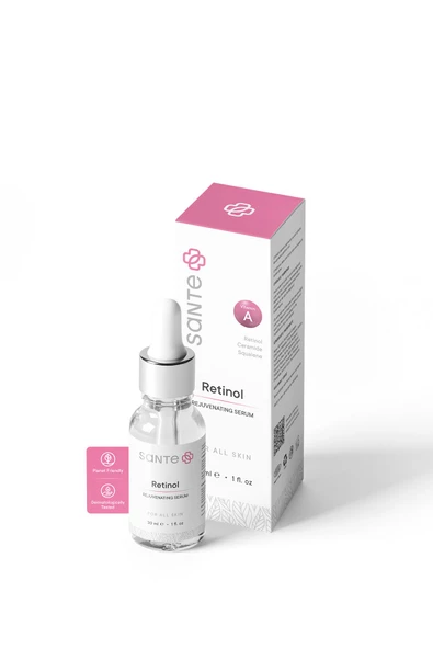 SANTEPLUS Sante Plus Yaşlanma Karşıtı Ve Yenileyici Retinol Gece Serumu 30 ml - 4