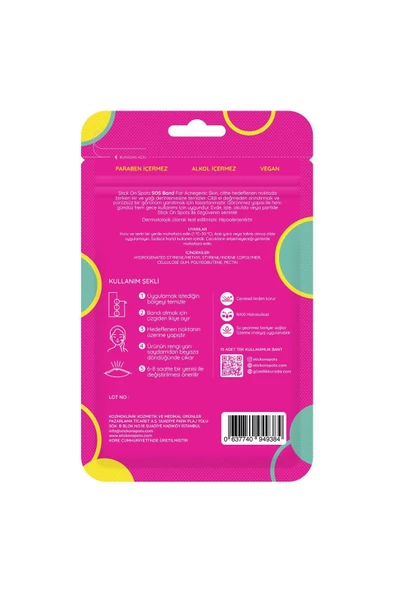 STİCK ON SPOTS Sos Band - 15 Adet Akne Bandı - 3