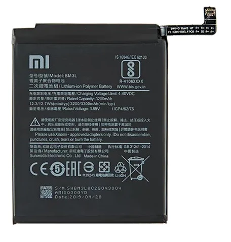 Xiaomi Mİ 9 - BM 3L - Uyumlu Batarya Pil Sıfır Orijinal