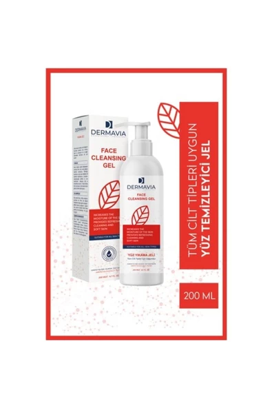 DERMAVİA Laktik Asit Yüz Yıkama Jeli 200 ml - 2