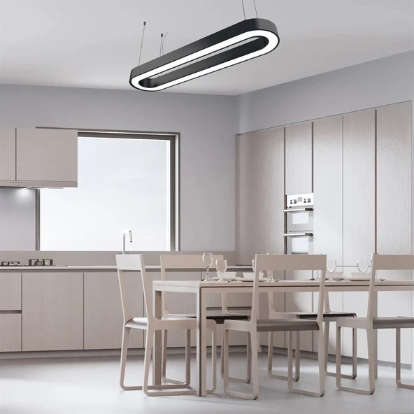 D-9011-1S Passion Linear Aydınlatma Modern Led Avize - 3