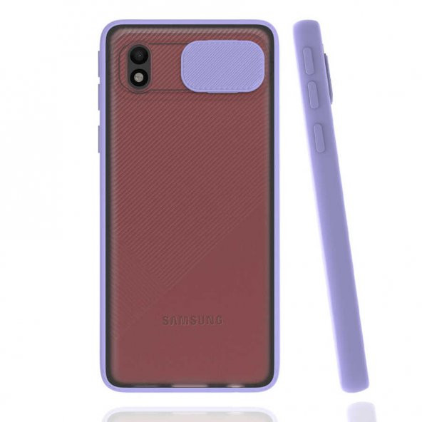Galaxy A01 Core Kılıf  Lensi Kapak