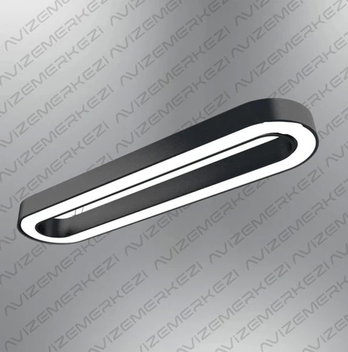 D-9011-1S Passion Linear Aydınlatma Modern Led Avize - 2