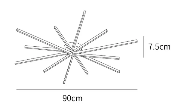 A-5111-90-G LEDLİ PLOFONYER - 2
