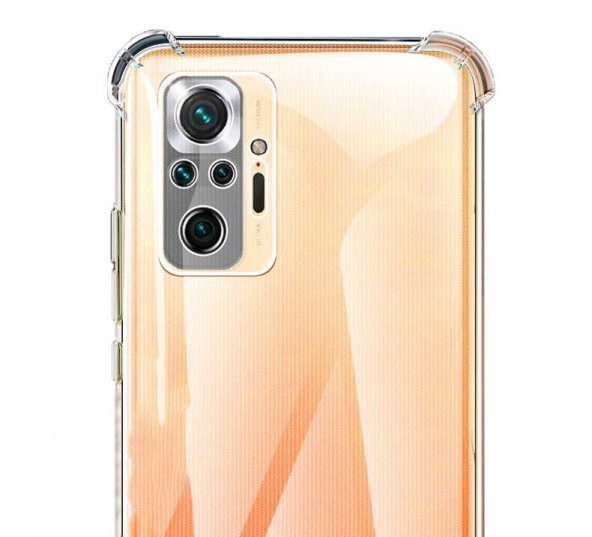 Xiaomi Redmi Note 10 Pro Kılıf  Kamera Korumalı Nitro Anti Shock Silikon - 1