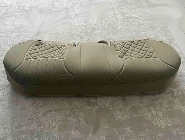 Toyota Corolla 2014-2017 Oto Koltuk Minderi Full Set Takım-Bej - 4