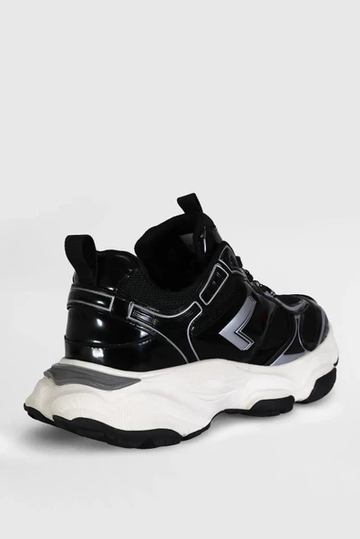 Lufian Jones Erkek Deri Sneaker Ayakkabı Siyah - 2