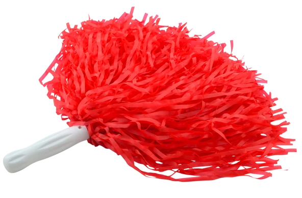 Gösteri ve Kutlama Ponponu 1 Çift Kırmızı Renkli - 2