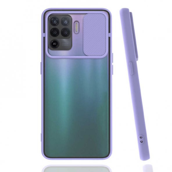 Oppo Reno 5 Lite Kılıf  Lensi Kapak - 5