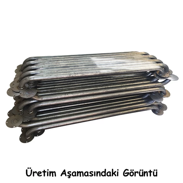 Park Stoperi Demir Otopark Stoperi Araç Stoperi Otopark Bariyeri 200cm Ø60mm 2.5mm - 4