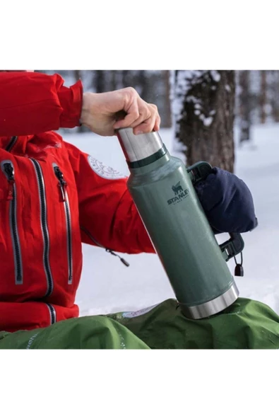 Stanley Klasik Vakumlu 1.9 lt Çelik Termos - Resim 5