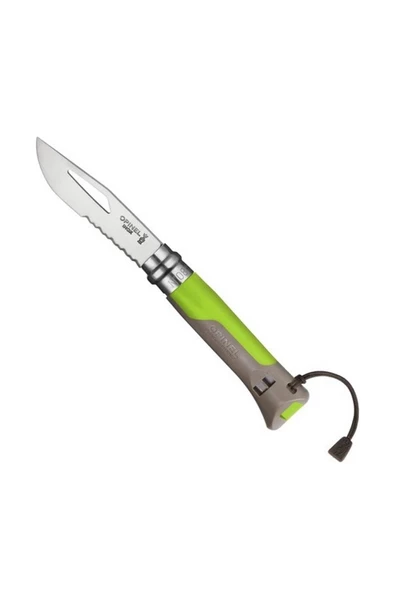 Inox 8 No Outdoor Gri Yeşil Renkte Çakı 162180