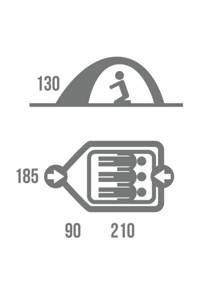 Husky Beast 3 Kişilik 4 Mevsim Çadır Yeşil - 4