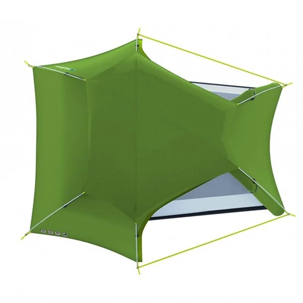 HUSKY SAWAJ TRITON YESIL 3 KISILIK CADIR - 4