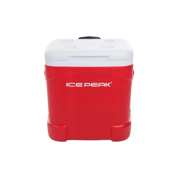 ıcepeak 55 litre tekerlekli kırmızı buzluk