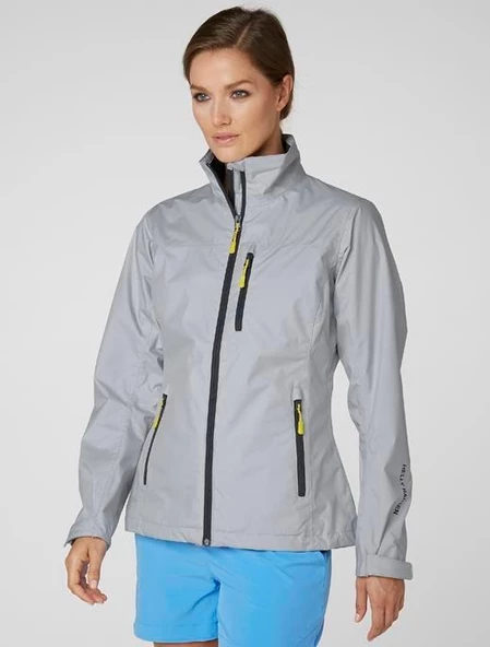HELLY HANSEN CREW MIDLAYER JACKET KADIN GRİ - 3