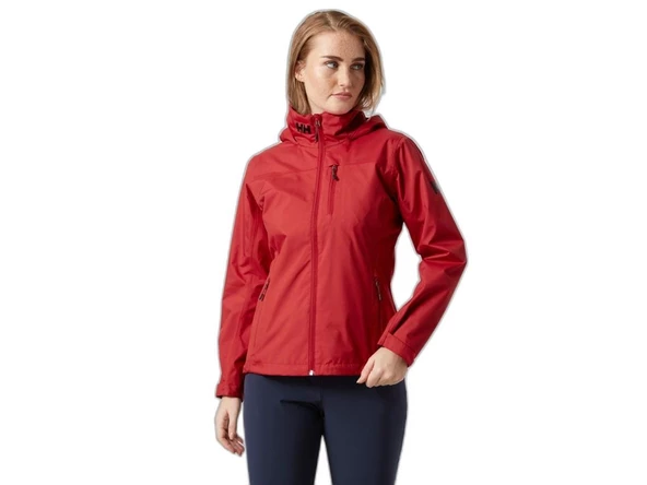 HELLY HANSEN W CREW  HOODED MIDLAYER CEKET WOMEN KIRMIZI - 3