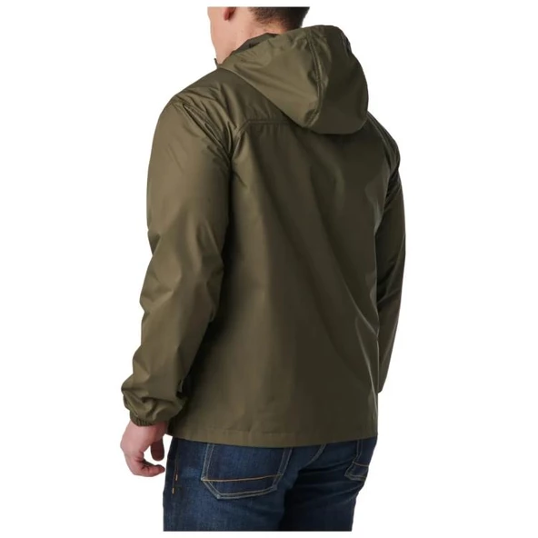 5.11 RADAR PACKABLE HOODED JACKET YAĞMURLUK - 6