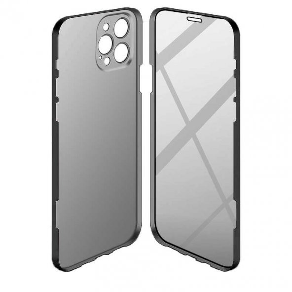 iPhone 12 Pro Max Kılıf  Led Kapak - 2