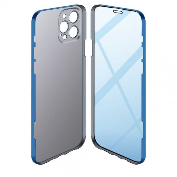 iPhone 12 Pro Max Kılıf  Led Kapak - 3