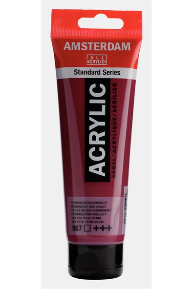Amsterdam Akrilik Boya 120ml 567 Perm. Red Violet