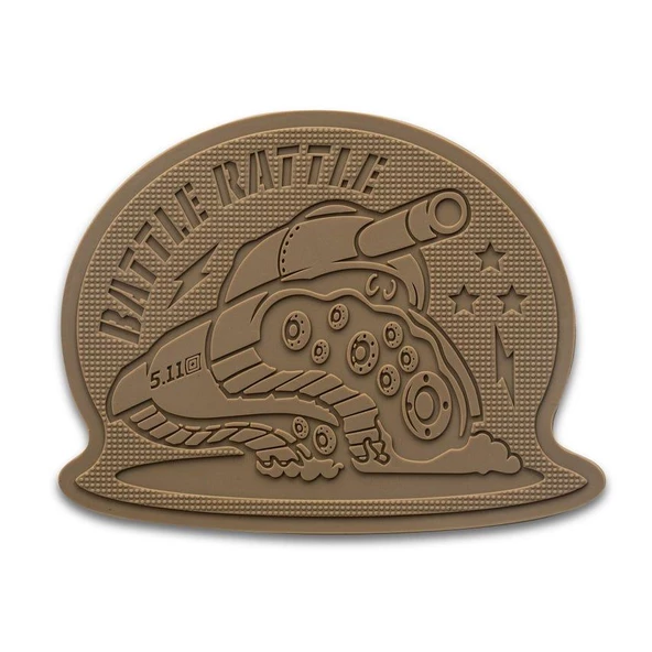 5.11 BATTLE RATTLE DESERT PATCH