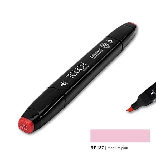 TOUCH TWIN MARKER RP137 MEDIUM PINK