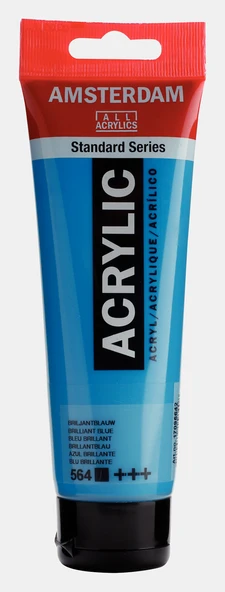 Amsterdam Akrilik Boya 120ml 564 Brillant Blue