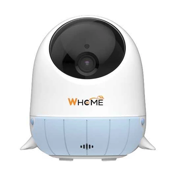 Ayt Whome Yapay Zeka Desteli 360 Derece Dönebilen Gece Görüşlü Mavi Wifi İp Bebek Güvenlik Kamerası Kart Destekli