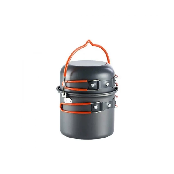 NATUREHİKE 4 IN 1ULTRALİGHT 2-3 KİŞİLİK YEMEK PİŞİRME SETİ - 2