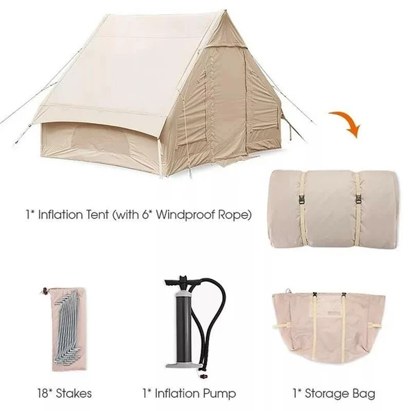 MADFOX BURTON GLAMPİNG ŞİŞME ÇADIR - 4