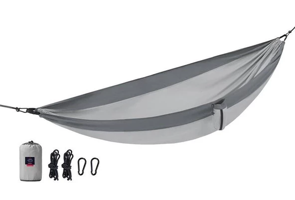 Naturehike 340T Anti-Tear Tek Kişilik Süper Light Hamak GRİ