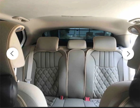 Skoda Superb Oto Koltuk Minderi Full Set Takım-Bej Renk - 3
