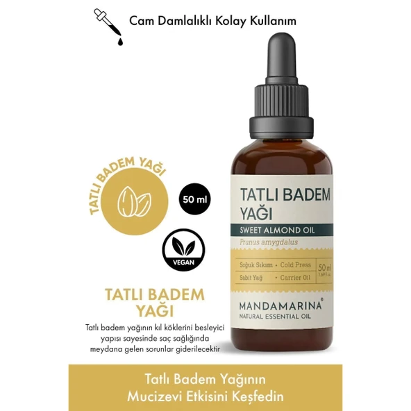 Tatlı Badem Yağı 50 ML - 3