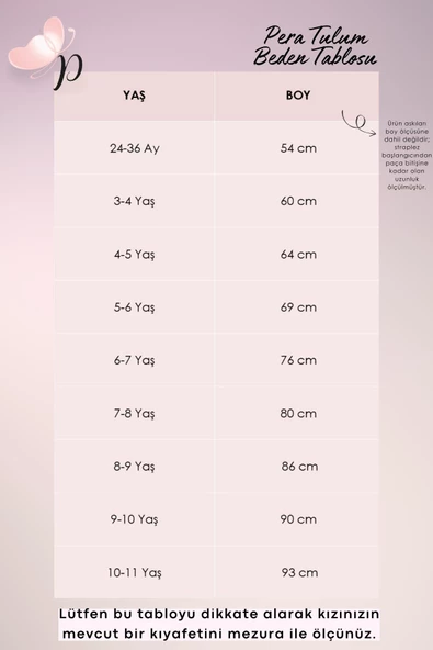 Kız Çocuk Pera Somon Şile Bezi Askılı Dantel Detaylı Tulum Toka Takım TLM-0059.12 - Resim 4