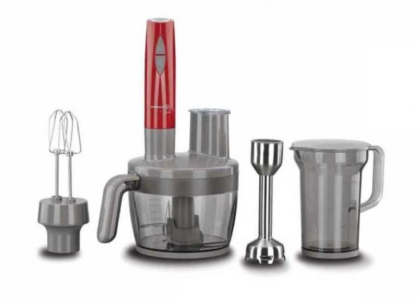 Korkmaz Vertex Multi Kırmızı Blender Set A455-01