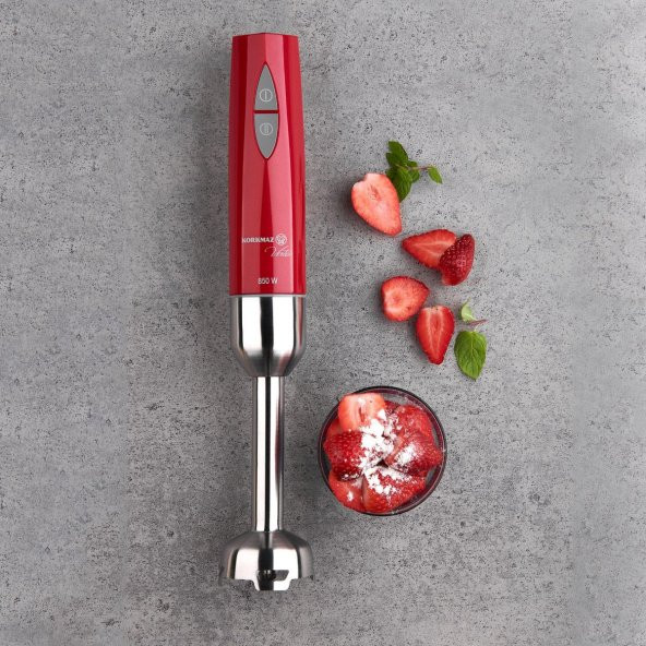 Korkmaz Vertex Multi Kırmızı Blender Set A455-01 - 2