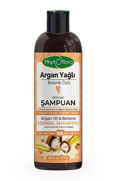 Argan Yağlı Botanik Özlü Bitkisel Şampuan - 2