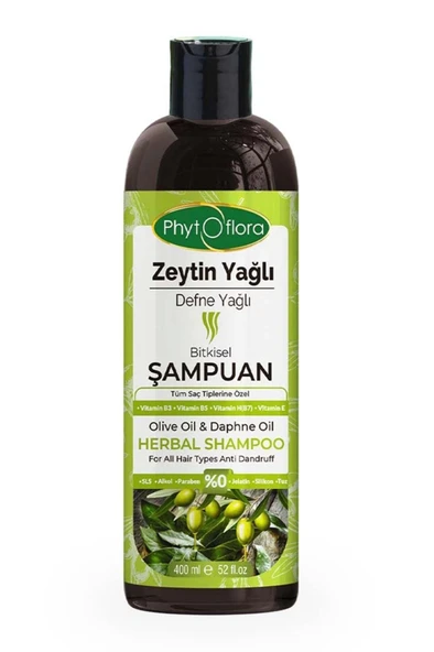 Zeytin Yağlı Defne Yağlı Bitkisel Şampuan - 2