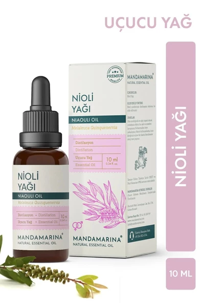 Nioli Uçucu Yağı 10 ml Cam Damlalıklı %100 Saf Ve Doğal ( Niaouli Essential Oil )