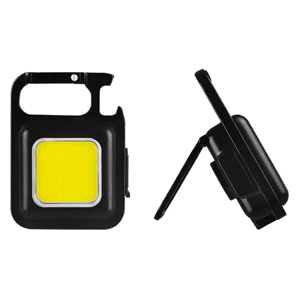 Ayt Powermaster PM-21489 Cob Ledli 3 Fonksiyonlu Anahtarlık Şarjlı Lamba El Fener Işıldak Mıknatıslı - 3