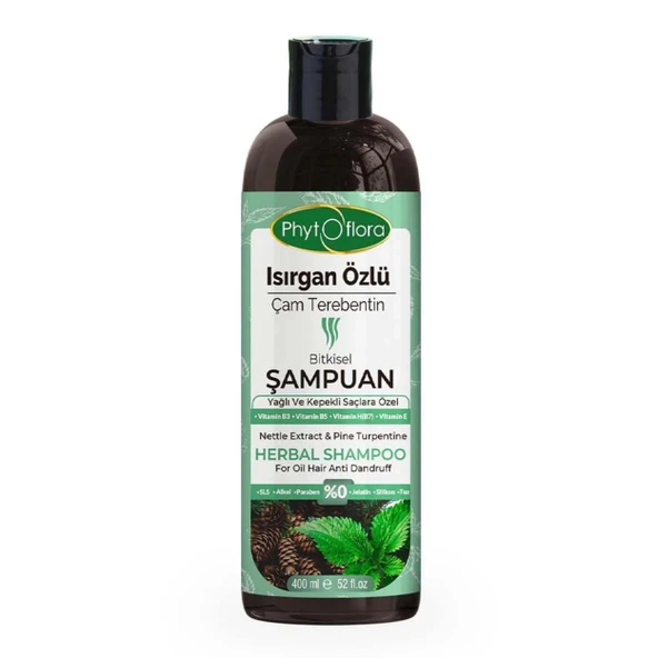 Isırgan Özlü Çam Terebentin Özlü Bitkisel Şampuan - 2