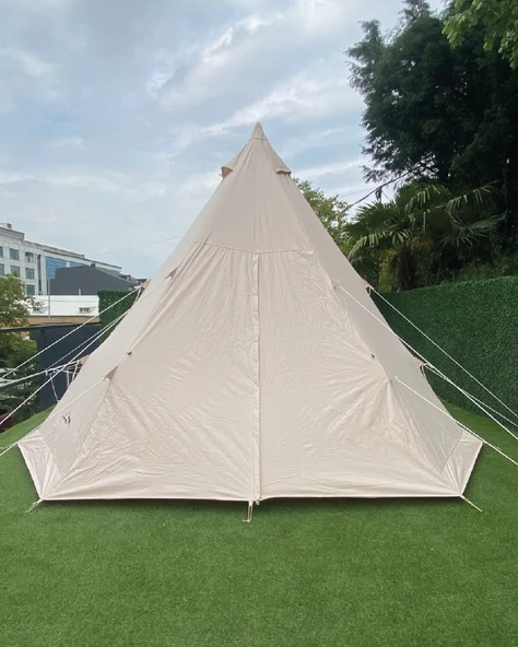 Campout Callısto 4 Mt Kanvas Çadır - Resim 3