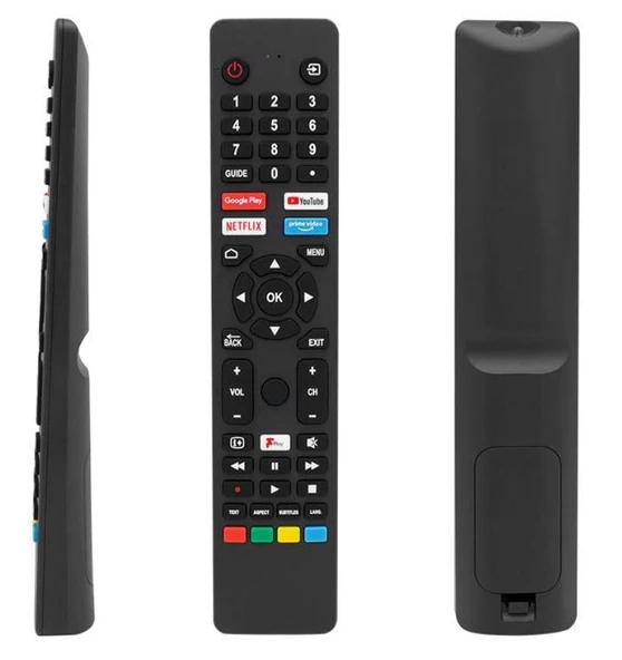 Ayt Jvc RM-C3250 Netflix Prime Video Google Play Youtube Tuşlu Ses Komutsuz Lcd Led Tv Kumandası ürün görseli 1