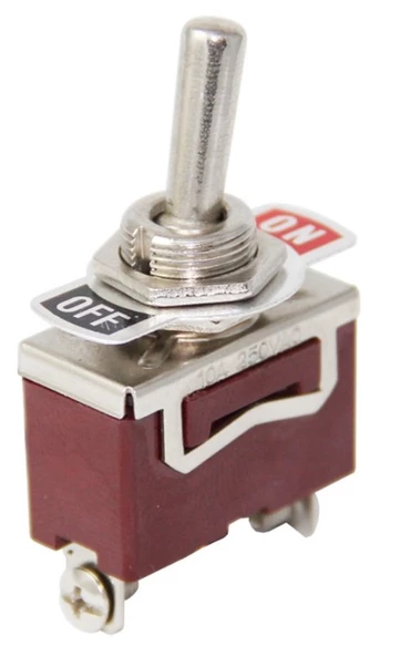 Ayt Toggle Switch 2 Pin On Off Aç Kapa 12 Mm Kn3c-101 Anahtar Buton ürün görseli 1