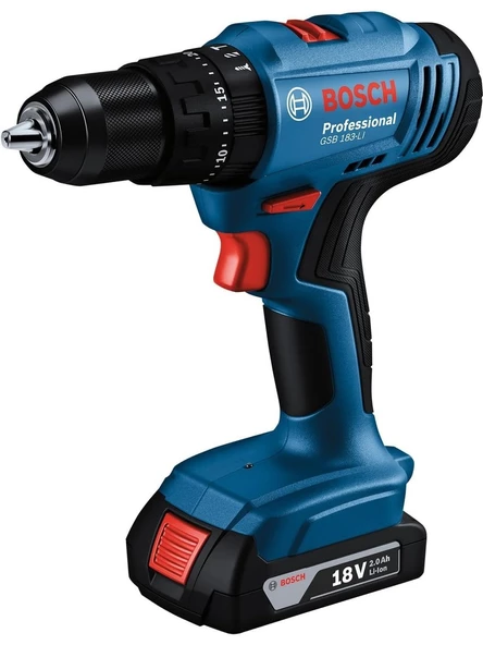 Bosch Gsb 183-LI Akülü Darbeli Delme Vidalama 2x2.0 Ah