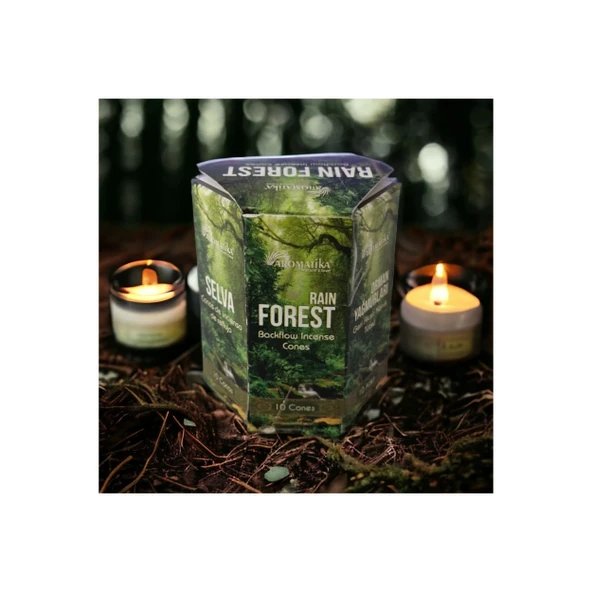 Aromatika Rain Forest Geri Akış Tütsüsü - Resim 2