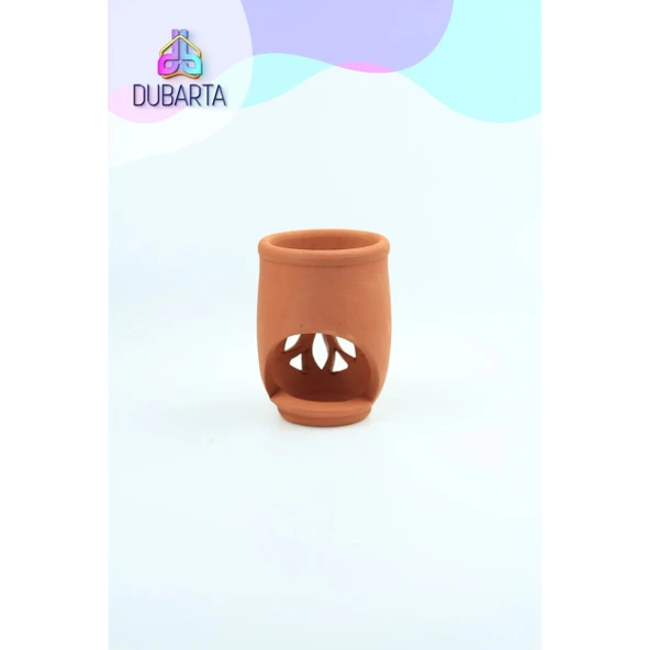 El Yapımı Lotus Toprak Buhurdanlık - 3