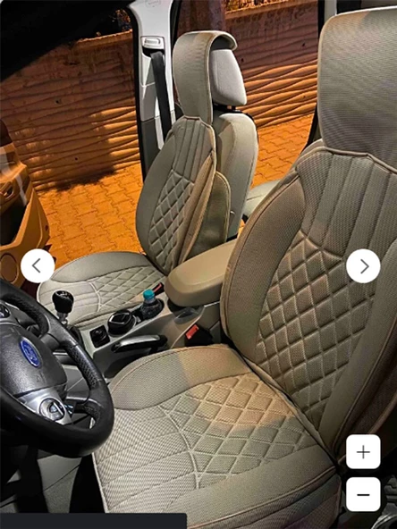 Ford C-Max Oto Koltuk Minderi Full Set Takım-Bej Renk